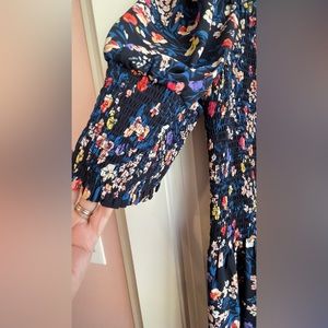 NWT Ann Taylor dress.  High low skirt with smocked top